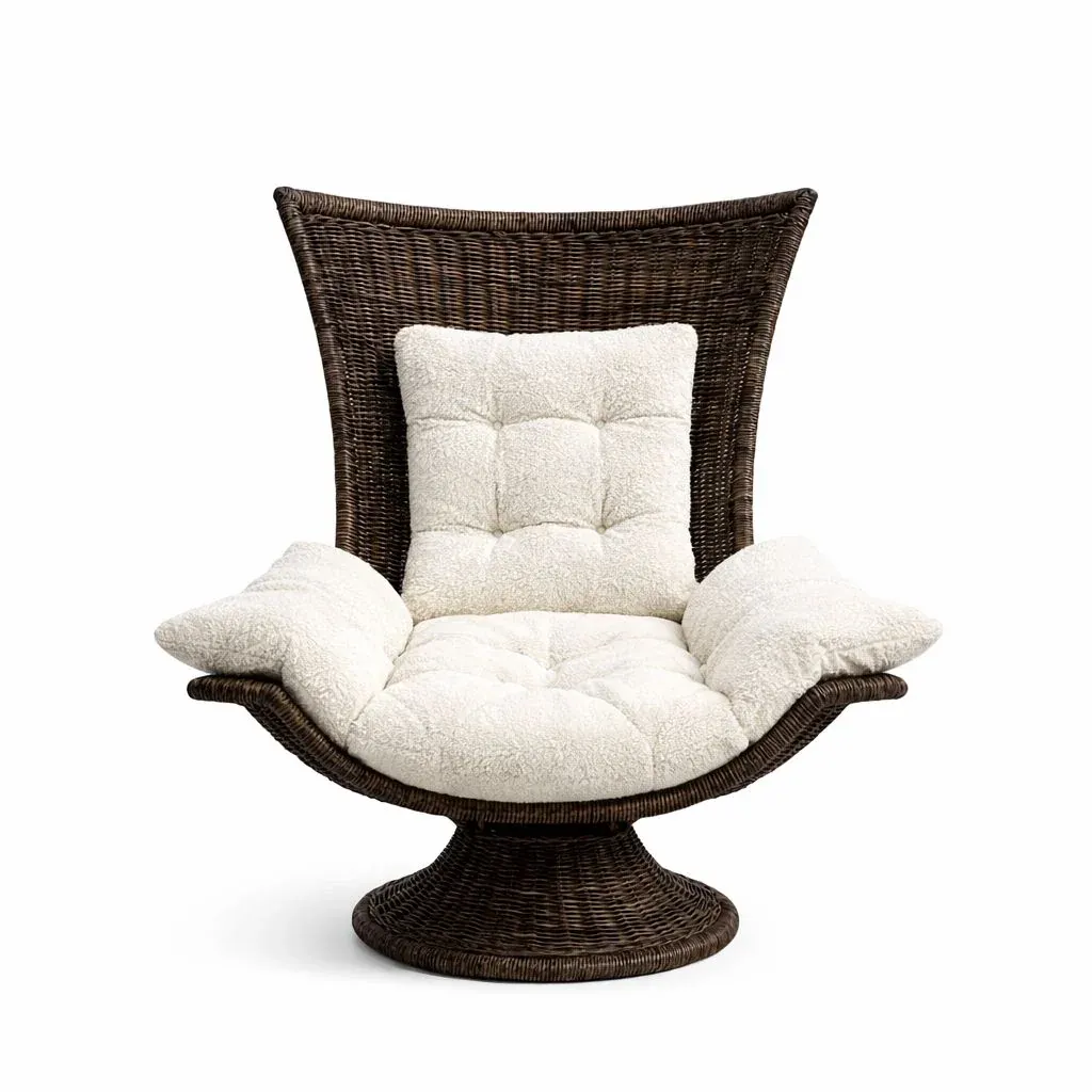 Wicker Lounge Chair