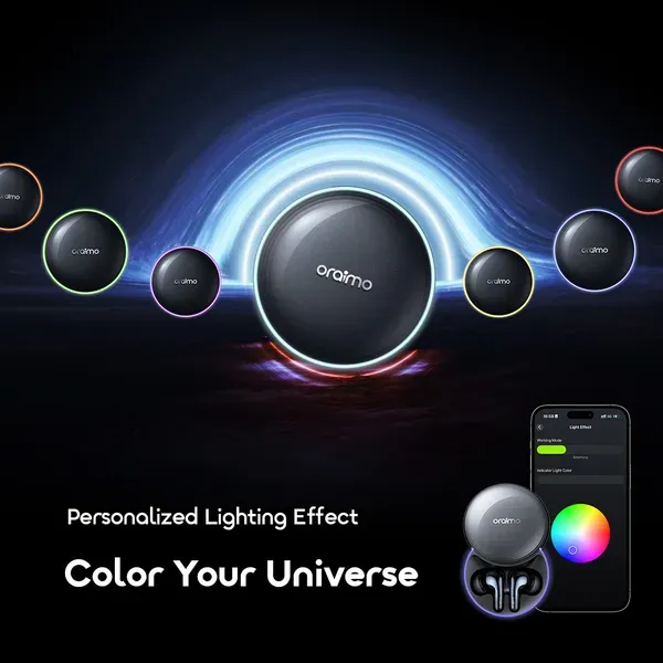 Oraimo Space Grey Earbuds