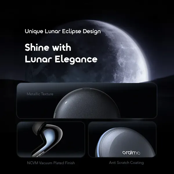 Oraimo Space Grey Earbuds