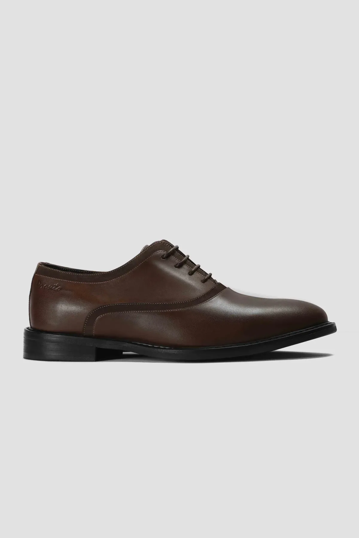 Brown Leather Formal Oxford Shoes