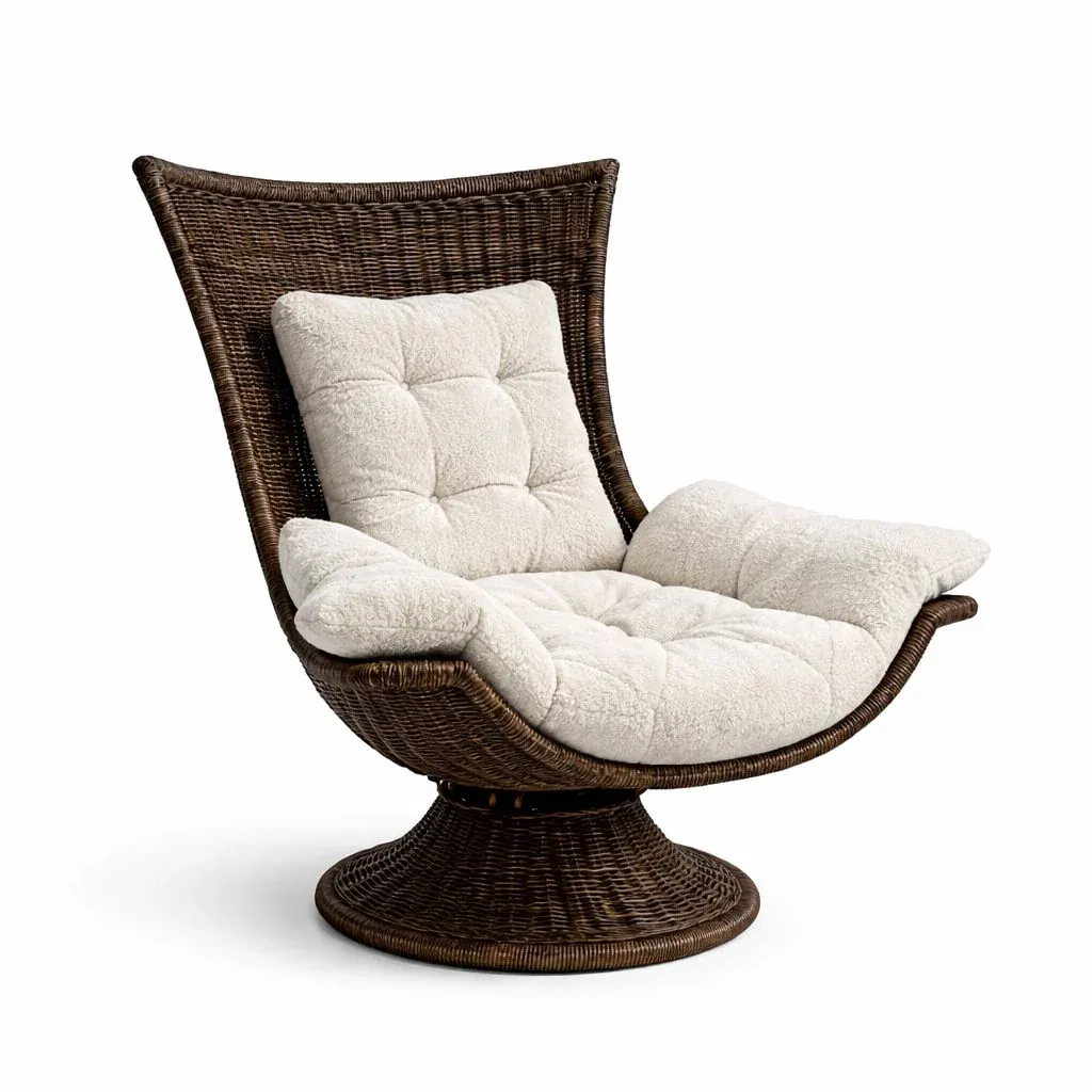 Wicker Lounge Chair